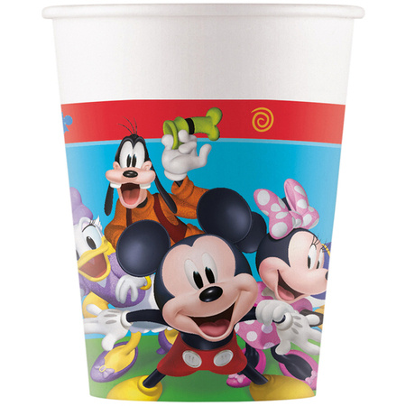 KUBECZKI PAPIEROWE MICKEY DISNEY 200 ML 8 SZT 