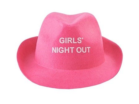 Kapelusz Girls' Night out, różowy