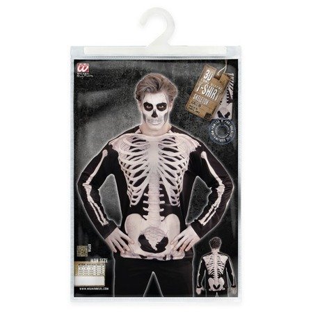 Koszulka 3D szkieletor  Halloween