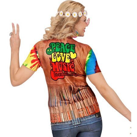 Koszulka Hipiska Hipis, T-shirt, nadruk 3D