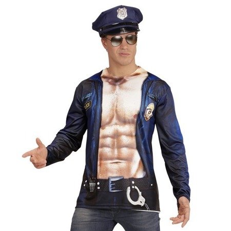 Koszulka Policjanta 3D, Policja, T-shirt, 