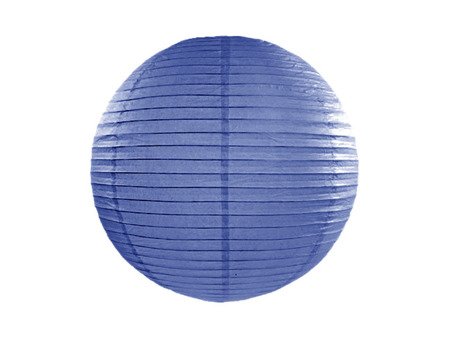 Lampion papierowy, k. niebieski, 20cm (1 karton / 30 szt.)