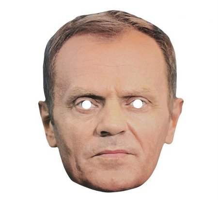 MASKA PAPIEROWA DONALD TUSK