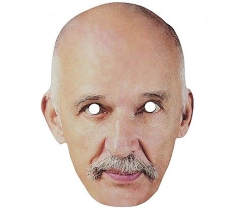 MASKA PAPIEROWA JANUSZ KORWIN-MIKKE