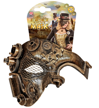 MASKA STEAMPUNK PÓŁTWARZY 