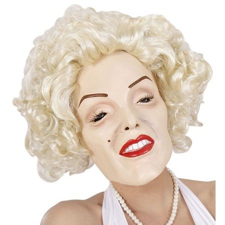 MASKA Z PERUKĄ MARYLIN