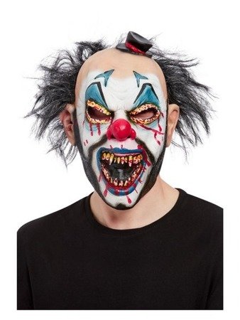 Maska zły klaun, Karnawał, Bal, Halloween