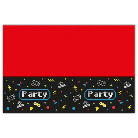 OBRUS FOLIOWY GAMING PARTY 120X180 CM