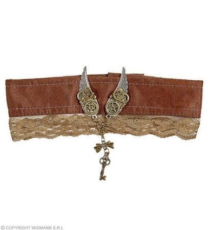 OPASKA CHOKER STEAMPUNK