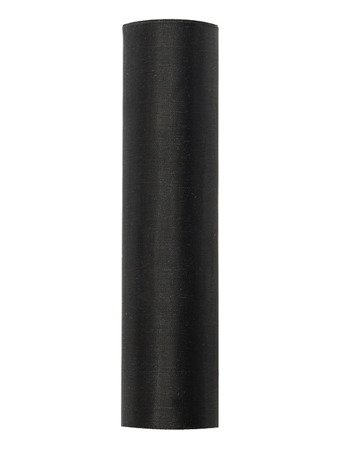 Organza Gładka, czarny, 0,16 x 9m (1 karton / 48 szt.) (1 szt. / 9 mb.)