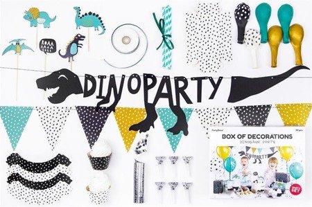 PARTY BOX DINOZAURY 39 el.