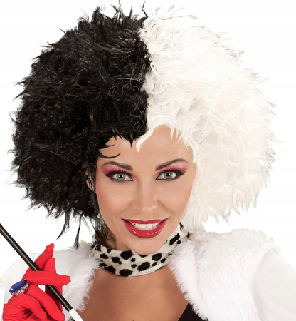 PERUKA CRUELLA DE MON