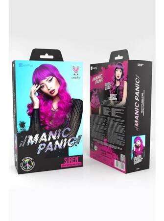 PERUKA FUKSJA FIOLET MANIC PANIC