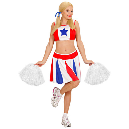 POMPON CHEERLEADERKI BIAŁY 