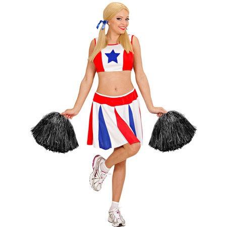 POMPON CHEERLEADERKI CZARNY