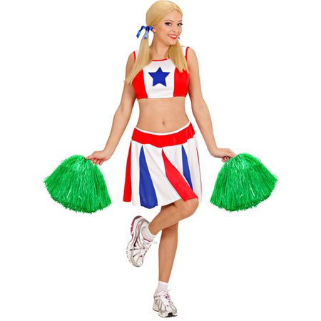 POMPON CHEERLEADERKI ZIELONY