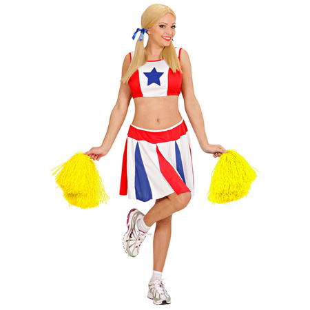 POMPON CHEERLEADERKI ŻÓŁTY