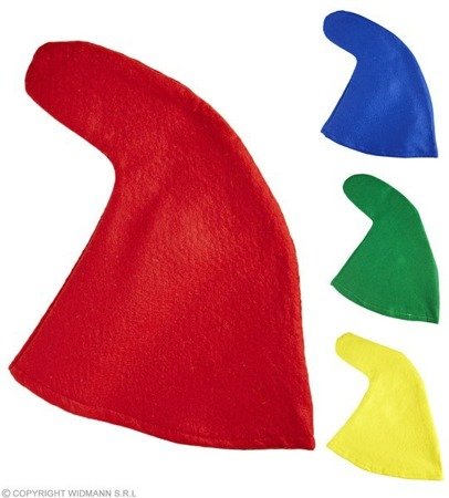 Pk 12 "GNOME HAT" 4 colors assorted