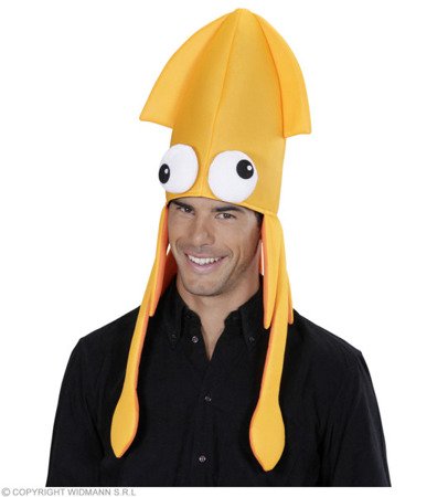 Pk 8 "GIANT SQUID HAT" 4 colors assorted