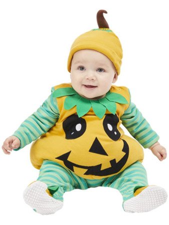 Pumpkin Baby Costume, Orange