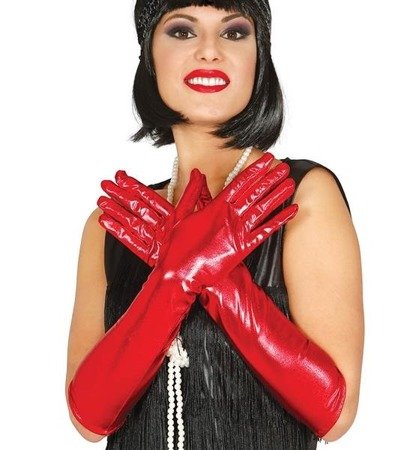 RED GLOVES, 44 CM