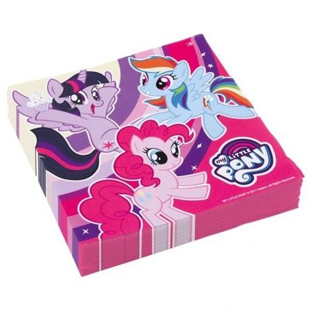 SERWETKI 33X33CM MY LITTLE PONY 20szt.