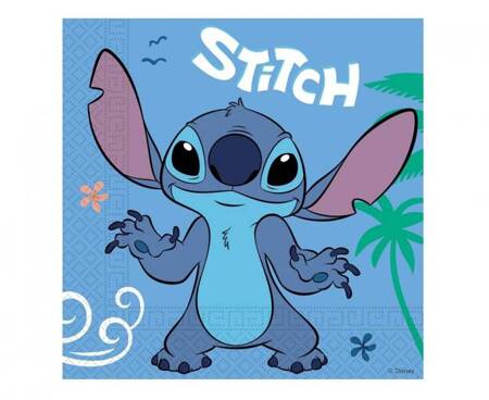 SERWETKI PAPIEROWE STITCH & ANGEL DISNEY 33 X 33 CM