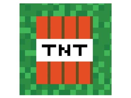 SERWETKI PIKSELE MINECRAFT TNT 20 SZT 33CM