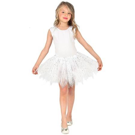 SPÓDNICZKA TUTU BIAŁA 30 CM