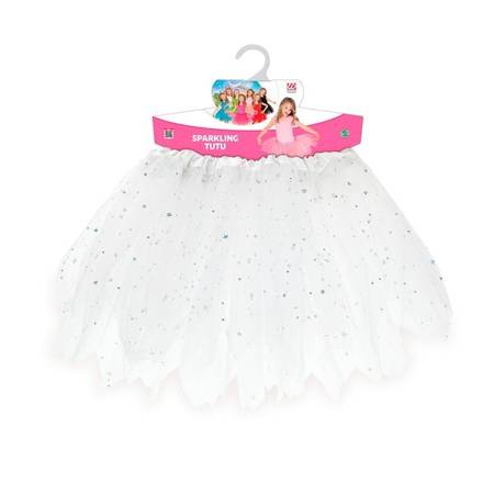 SPÓDNICZKA TUTU BIAŁA 30 CM