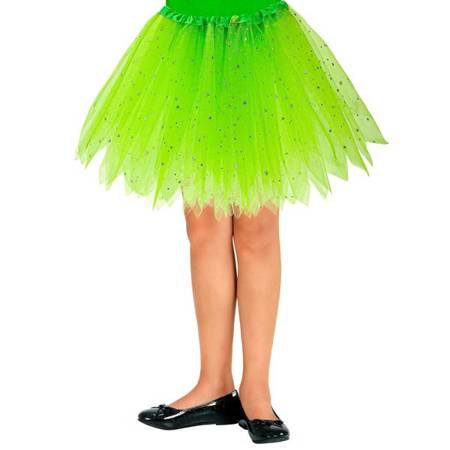 SPÓDNICZKA TUTU NEONOWA ZIELONA 30 CM