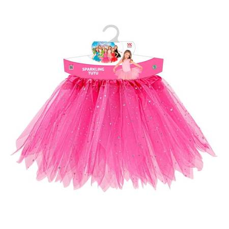 SPÓDNICZKA TUTU RÓŻOWA CIEMNY RÓŻ 30 CM