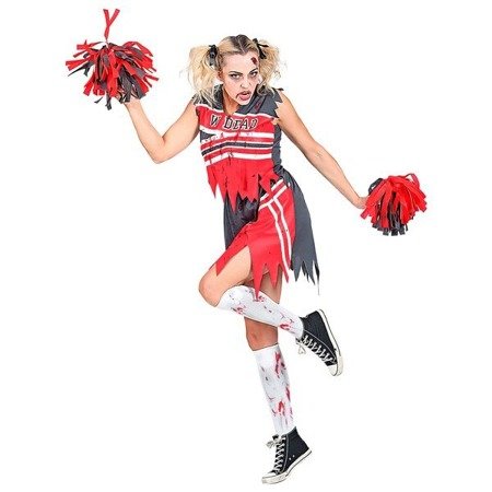 STRÓJ CHEERLEADERKA ZOMBIE