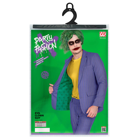 STRÓJ GARNITUR FIOLETOWY JOKER