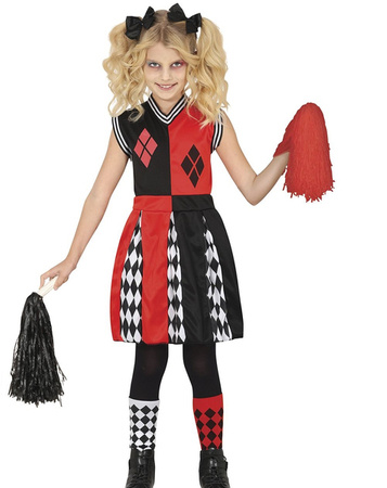 STRÓJ HARLEYQUINN CHEERLEADERKA