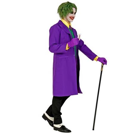 STRÓJ JOKER FIOLETOWY PŁASZCZ