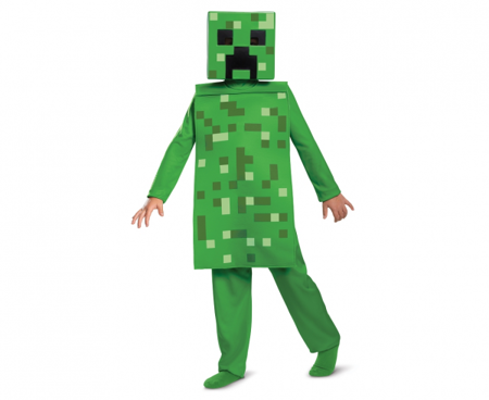 STRÓJ MINECRAFT CREEPER CLASSIC