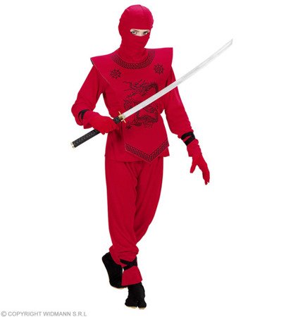 STRÓJ NINJA RED CZERWONY