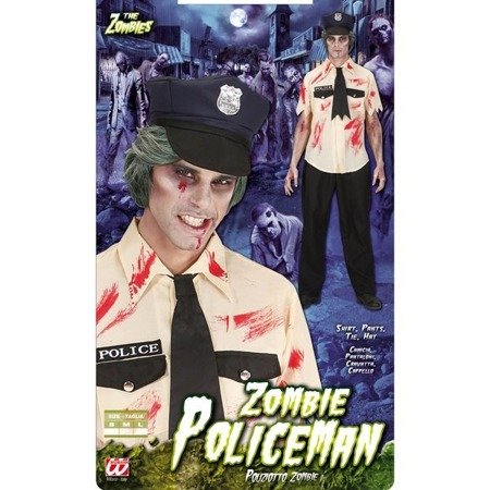 STRÓJ ZOMBIE POLICJANT 