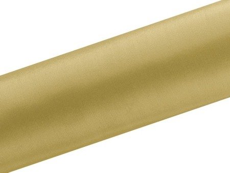 Satyna gładka, złoty, 0,16 x 9m (1 karton / 48 szt.) (1 szt. / 9 mb.)