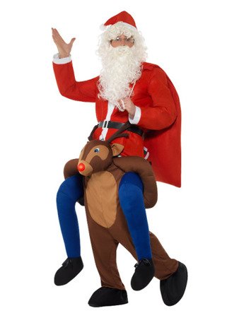 Strój "na barana" renifer Rudolf, Boże Narodzenie