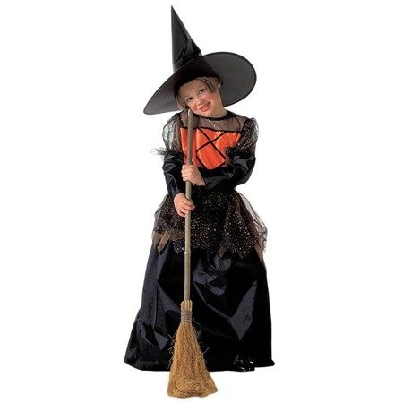 Strój wiedźma czarownica czarownicy z kapeluszem