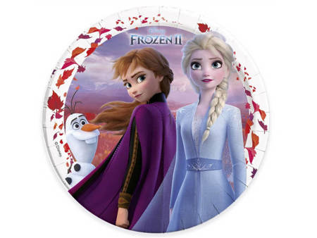 TALERZYKI PAPIEROWE THE FROZEN 2 8 SZT