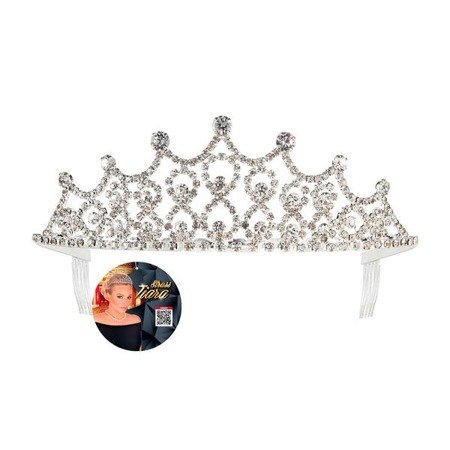 TIARA DIADEM SREBRNA ORNAMENT