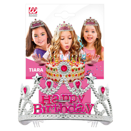 TIARA HAPPY BIRTHDAY DZIECIĘCA