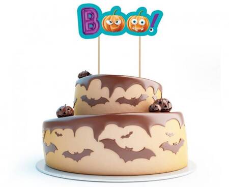 TOPPER NA TORT BOO HALLOWEEN