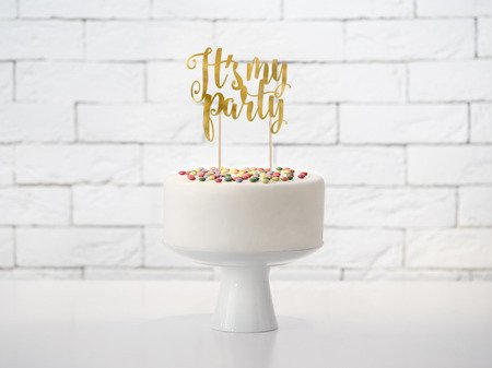 TOPPER NA TORT IT'S MY PARTY 20,5 CM
