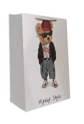 TORBA PREZENTOWA HIPHOP STYLE 26X32X9,5 CM