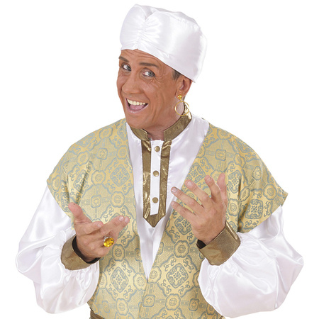 TURBAN ARABA BIAŁY