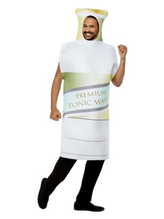 Tonic Bottle Costume, White